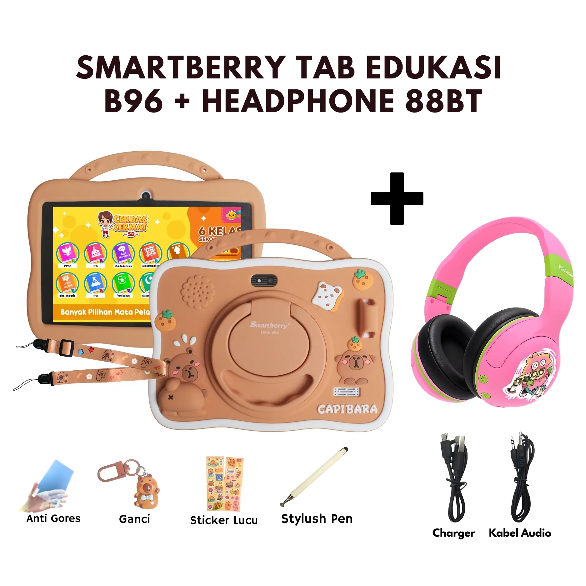 B96 BROWN + 88BT PINK