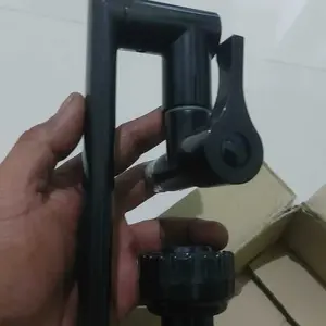 SUS 304 Kran Wastafel Cuci Piring 1/2 Inch / Kran Tembok Fleksibel / Kran Angsa Dinding Dapur / Kran Air Cuci Piring 360° Rotasi tidak mudah karat tidak ada garansi keran dapur
