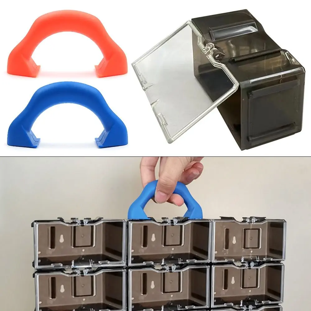 Practical ABS Display Box 1/64 Diecast Model Car Without Car Toy Display With Handle Storage Box Model