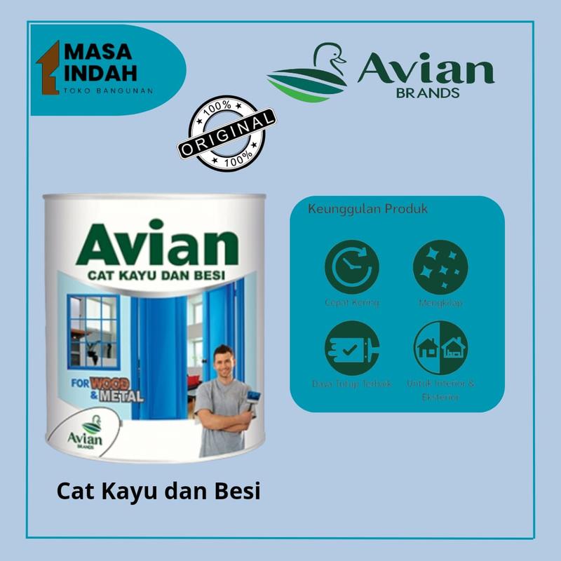 Product Introduction of AVIAN Cat Kayu dan Besi 200 CC 2