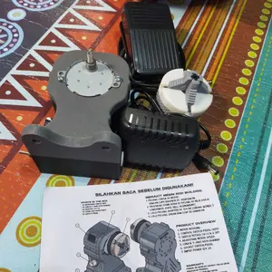 Rod Dryer & Wrapping Machine PRO V2 – Adjustable Speed – Foot Switch – CW CCW – 4 Jaw Chuck Rubber