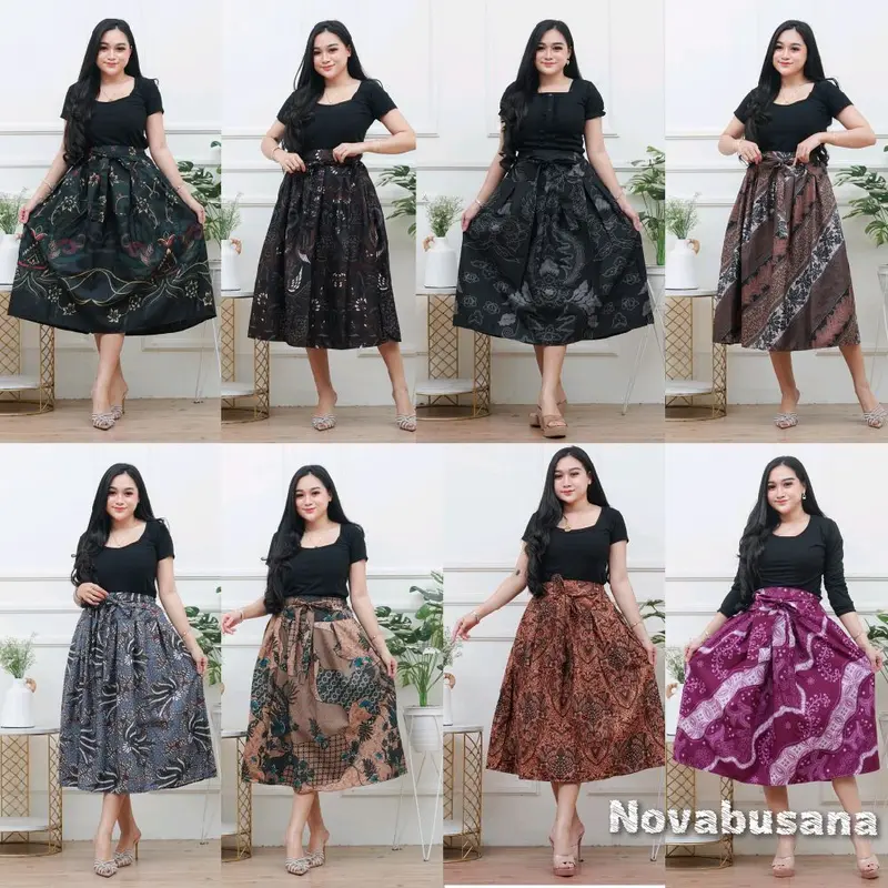 READY 14 MOTIF | ROK 7/8 MOTIF BATIK MODEL TERBARU NVRP2345679A 0