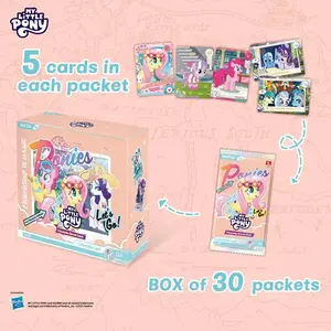 KAYOU My Little Pony - Edisi Fun Moments Kartu Versi Inggris - Edisi Khusus untuk Penggemar Bahasa Inggris Series 2