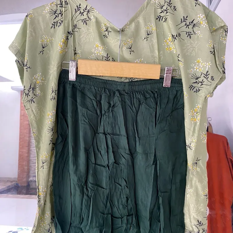 Babydol pendek Rayon Halus Jumbo muat LD 120 Wanita 4