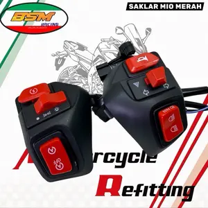 Set Saklar Kiri dan Kanan Mio Vietnam untuk Motor Mio M3, Mio J, Fino, Lexy, dan Aerox - Bohlam