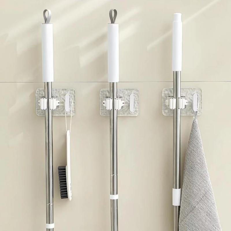 Kẹp Cây Lau Nhà Đồ Gia Dụng Sang Trọng Giá Cả Phải Chăng Kẹp Vải Lau Nhà Móc Dính Mạnh Không Cần Đục Lỗ Thích Hợp Cho Cây Mây Và Giá Để Đồ Lau Nhà Trên Ban Công Và Phòng Tắm