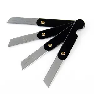 1 PC Office Supplies Stationery Students Art Knife Black Folding Utility Knife Portable Tool Knife Pencil Sharpener