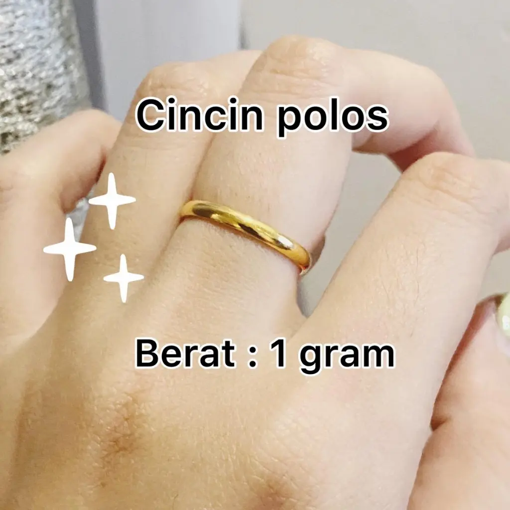 Cincin Poloss I Kode : 1g