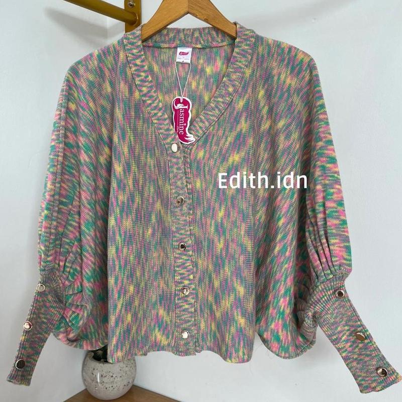Edith - Nikita Cardigan Rajut Kalong Lucu Korean Style Big Size 3