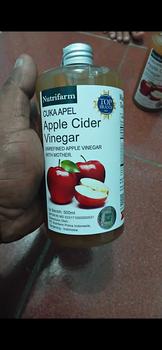 Product Review of NUTRIFARM CUKA APEL 500ML WITH MOTHER CUKA APEL 500 ML organik from p**I 2