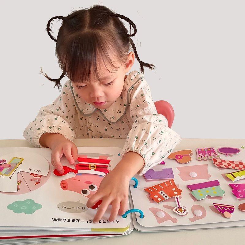 [FAST DELIVERY] Baby's Enlightenment Book Kids Busy Book Early - TikTok ...