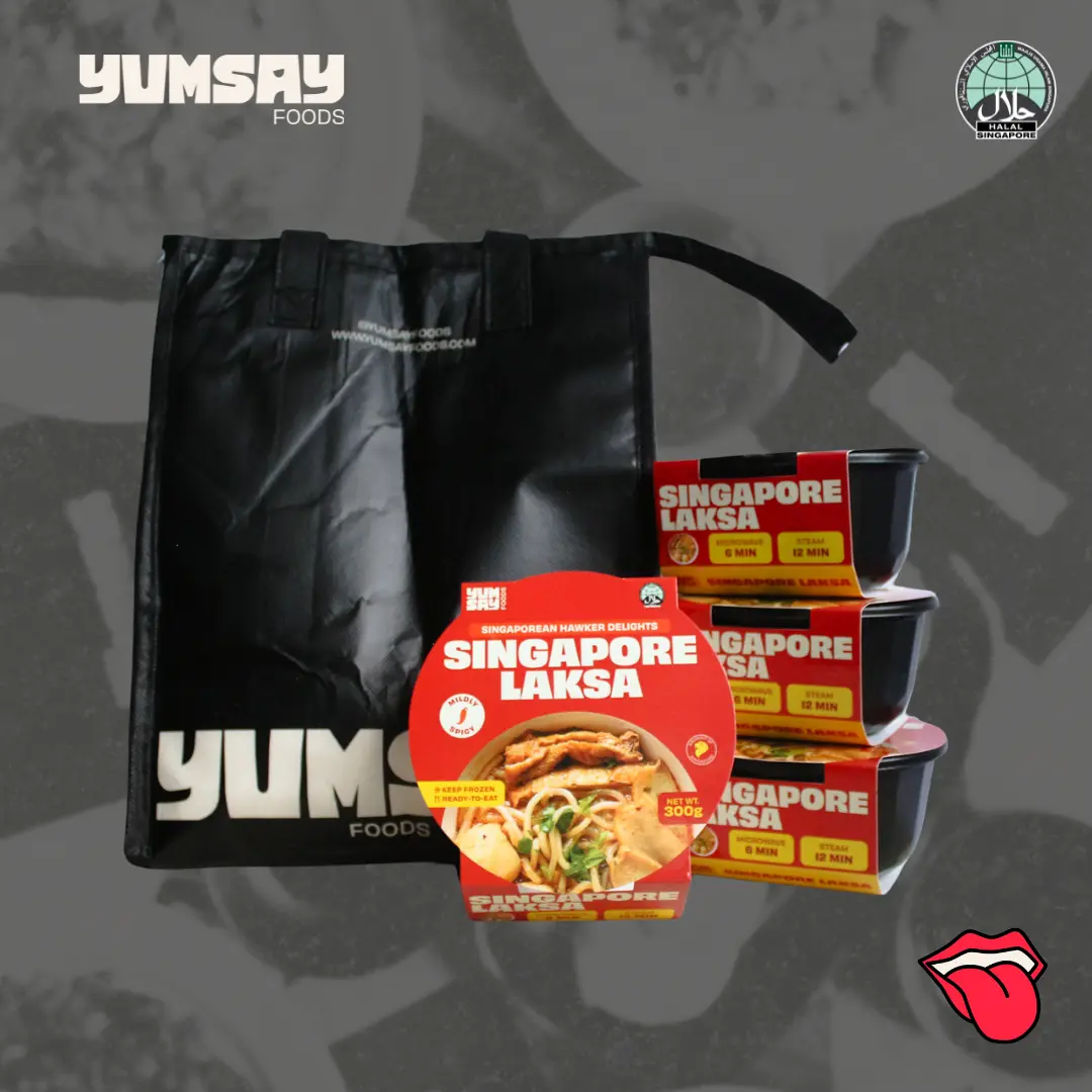 YUMSAY Foods Singapore Laksa Bundle (4 Packs)