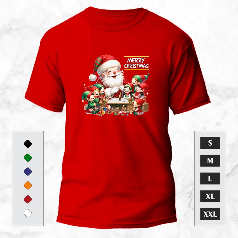 FREE GANTUNGAN KUNCI-KAOS NATAL-KAOS SINTERKLAS-KAOS MERRY CHRISTMAS-KAOS OBLONG UNISEX 0