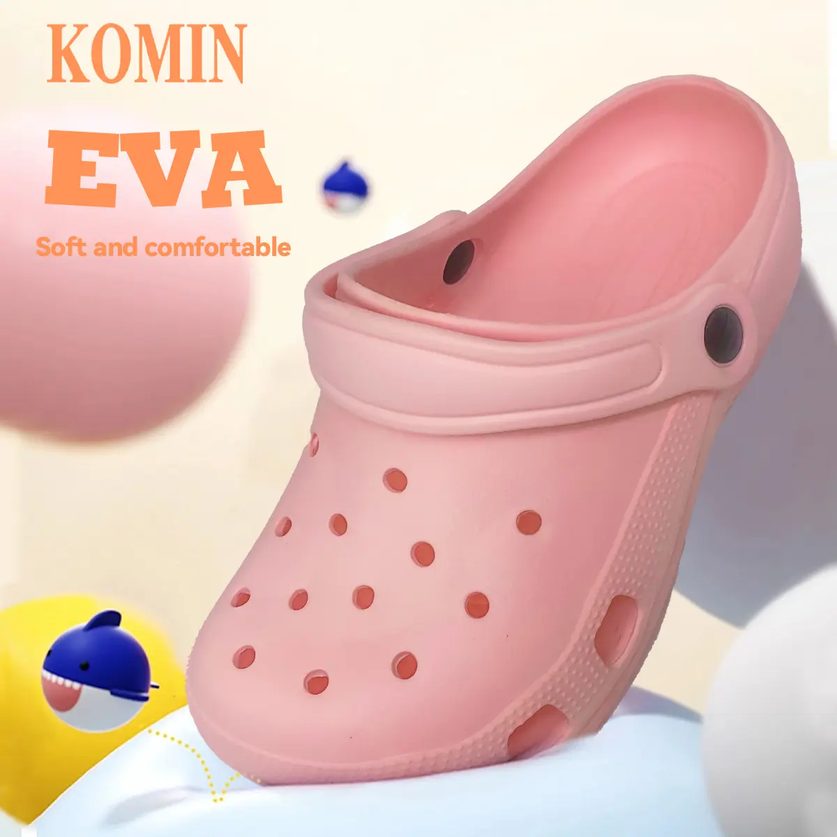 Sandal Baim anak Terbaru Sendal Wedges Slip On Import Sendal Medis Anti Air Sandal Platform Anti Slip Material EVA Size 27-36