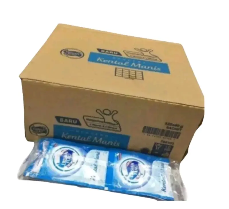 Susu Bendera FRISIAN FLAG Sacset Putih/Coklat 1 Dus - Produk Makanan Ringan - Food, Baking Milk 1