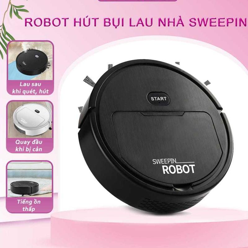 Robot Hút Bụi Lau Nhà 3in1 Cao Cấp Thông Minh Phiên Bản Mới Nhất