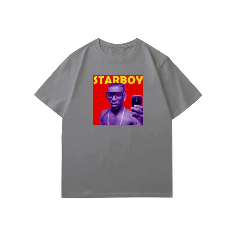 KAOS RUSDI STARBOY - KAOS JOMOK ORANG HYTAM NGAWI - BAJU COWOK CEWEK - T-SHIRT DISTRO - COD 2