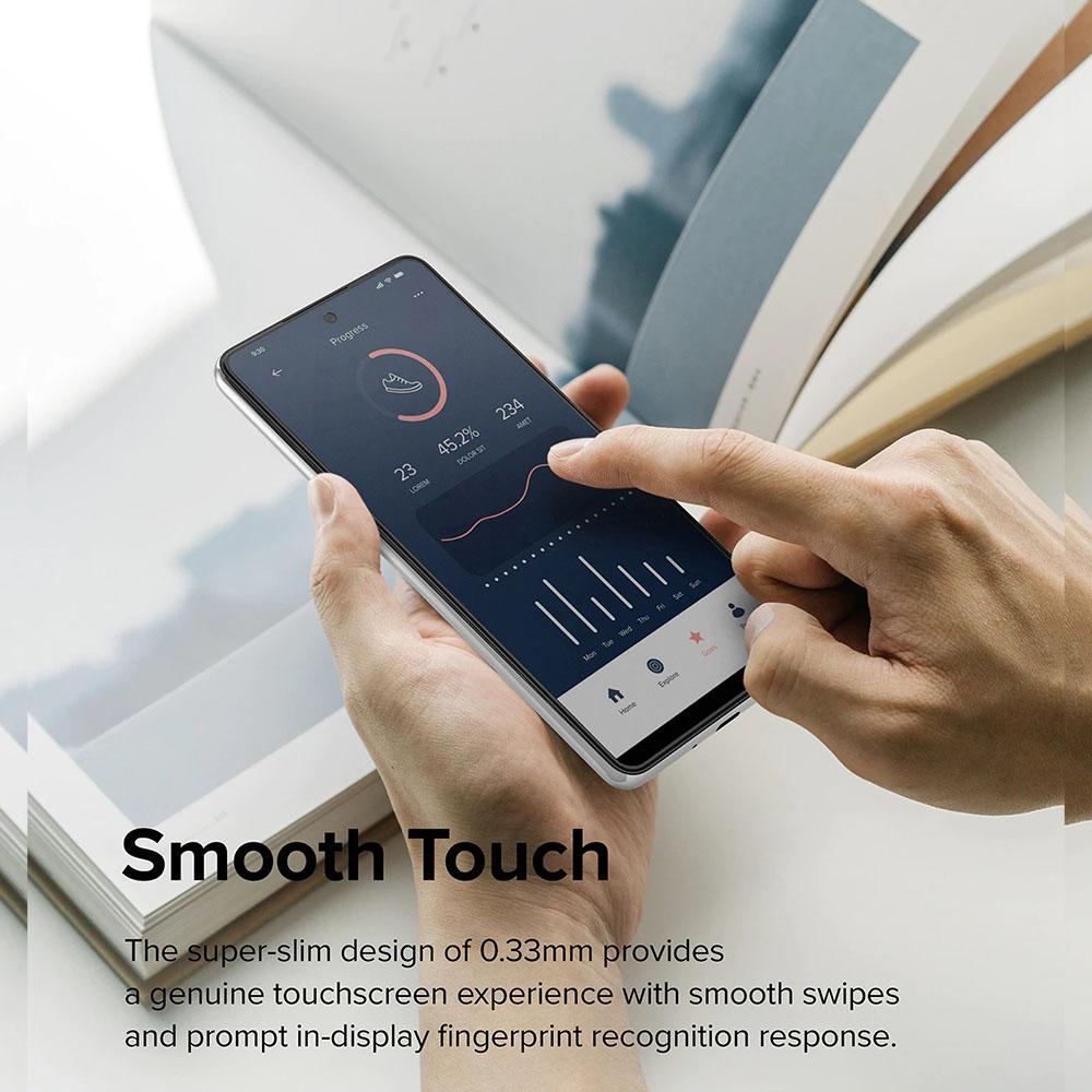 Tempered Glass Samsung Galaxy A73/A53 5G Ringke ID 9H Clear Anti Gores