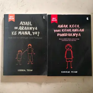 PAKET 2 BUKU / AYAH INI ARAHNYA KE MANA YA / ANAK KECIL YANG KEHILANGAN PUNDAKNYA / SURAT YASIN