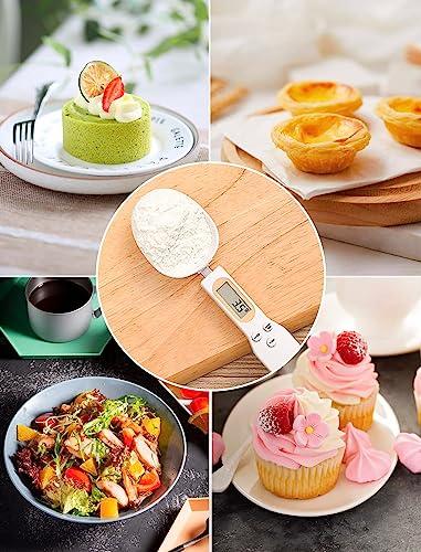 Product Introduction of Digital Spoon Scale, Baking Scale, LCD Display for Laboratories Kitchens，Milk Tea Flour Medicine 1.1lb/500g(0.1g) Milligram Scale 17