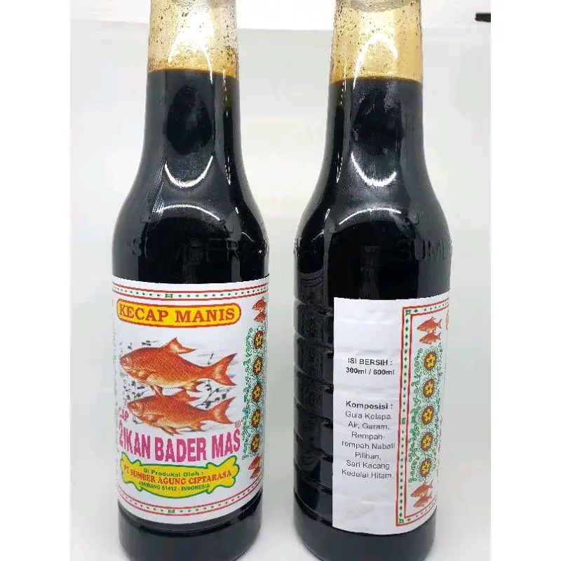 KECAP MANIS cap 2IKAN MAS BADER (KECAP BADER) 2