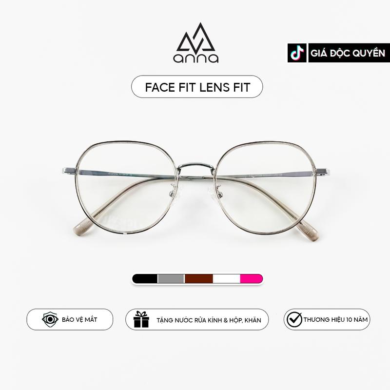 Gọng kính mắt thời trang ANNA AN226135 titan cao cấp