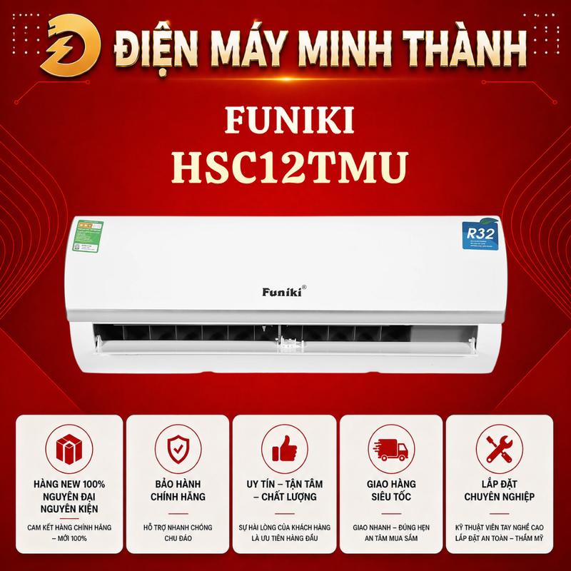 HSC12TMU- MÁY LẠNH FUNIKI 1.5HP MONO
