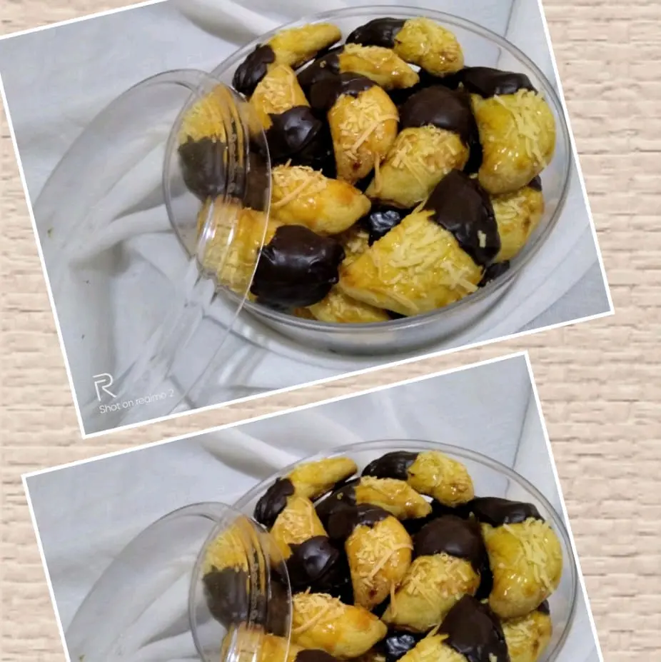 Nastar Coklat Keju Tabung 600ml atau Bulat 500gr