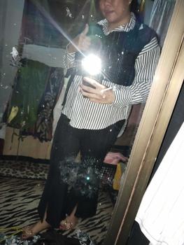 Product Review of FIXUP | (M-XXXXL) MONA CUTBRAY HIGHWAIST KULOT ANTI LECEK Wanita Celana Panjang Hitam from p**i 0