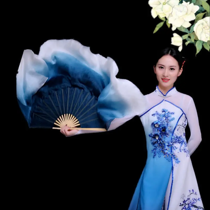Kipas Penari Bahan Kualitas Bagus Silk Kipas Cina Untuk Menari 3