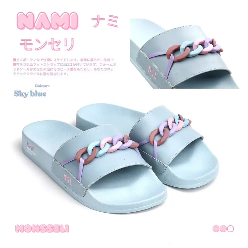 SANDAL WANITA KIDS SLIDE RINGAN ANTI SLIP MSL NAMI SERIES 3