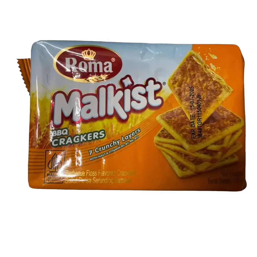 BENG KEE ROMA MALKIST BBQ CRACKERS  90GM Cookies Food