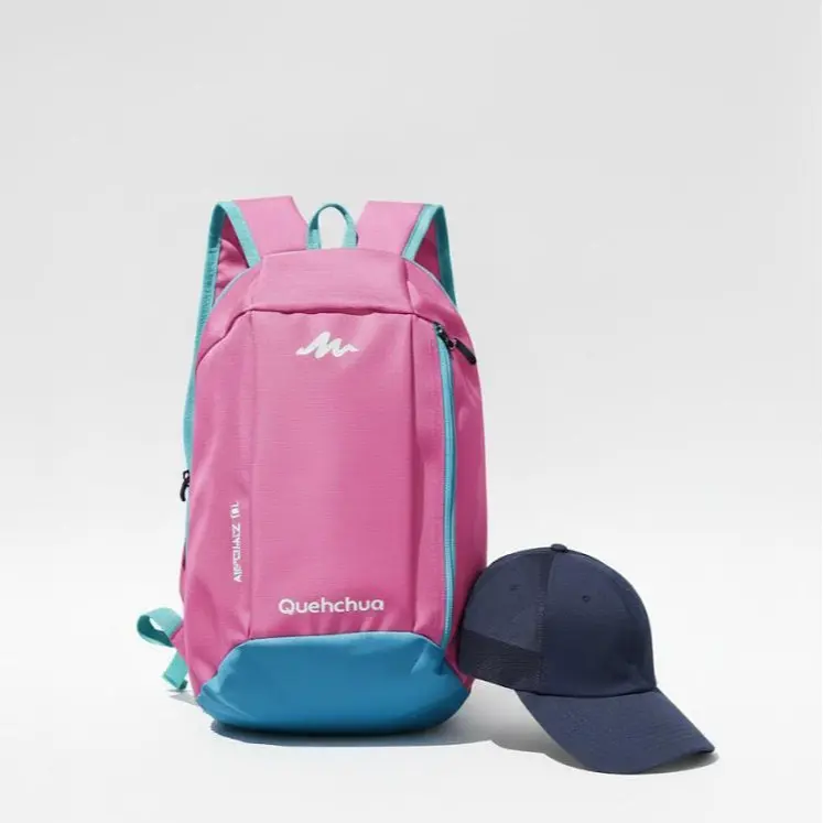 Tas Pink, Topi Navy