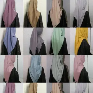 Hijab Voal OSKARA BY AZARA Segiempat Polos | Muslim Hijab