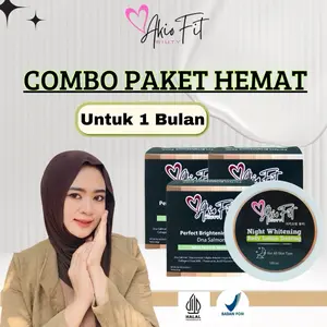 Paket 3sabun+1hb akiofit biuty Perawatan kulit Tubuh