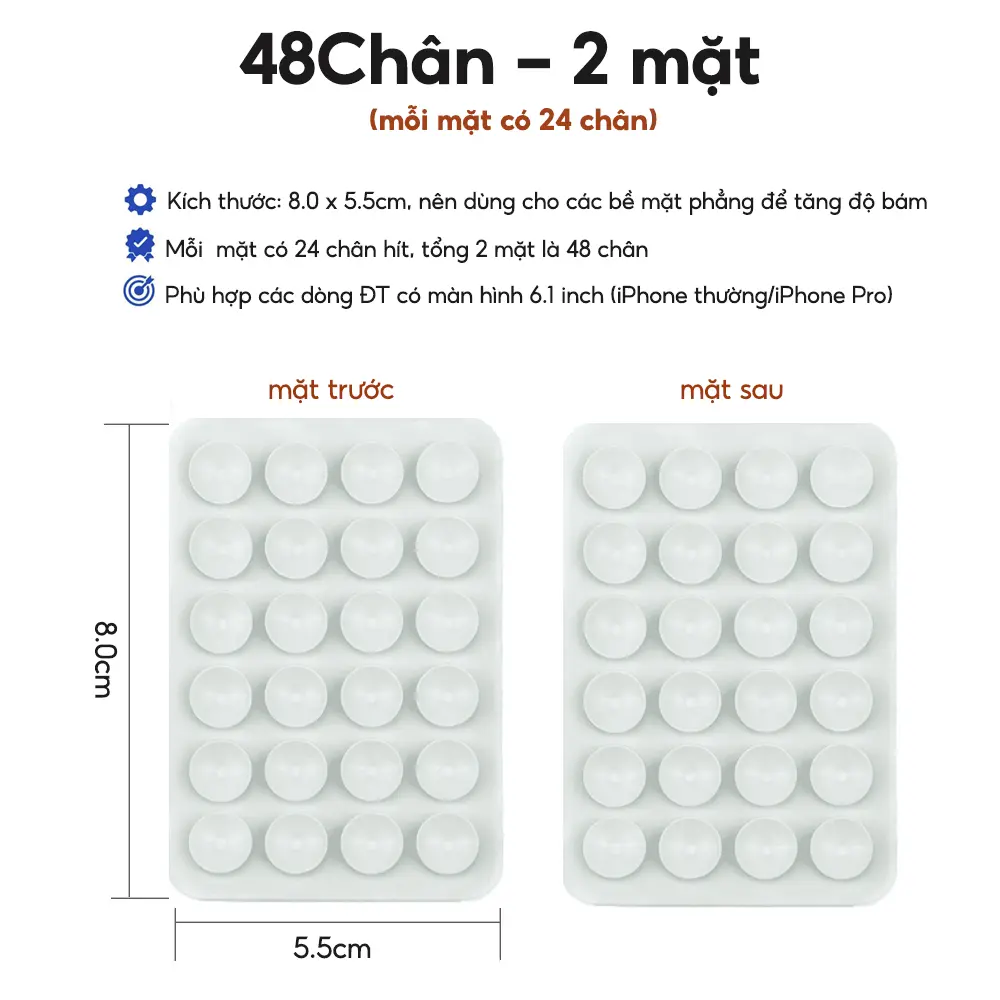 48Chân 2Mặt - TRẮNG