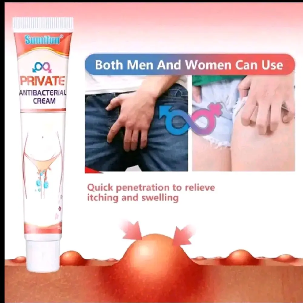 Anti Bacterial SUMIFUN Cream Salep Gatal Gatal Selangkangan Area Private Untuk Mengatasi Eksim Dan Jamur Pada Area Kewanitaan Ketiak Dan Tubuh