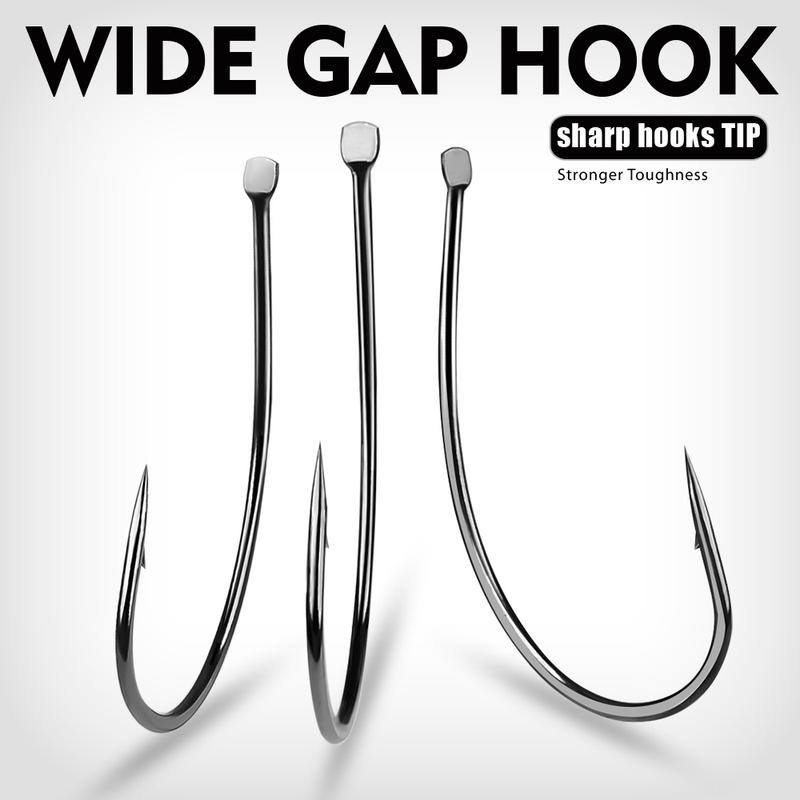 Product Introduction of FTK 10pcs/pack High Carbon Steel Fishing Hook Barbed Hook For Loaches Shrimp Insect Hook Fishing Accessories 0