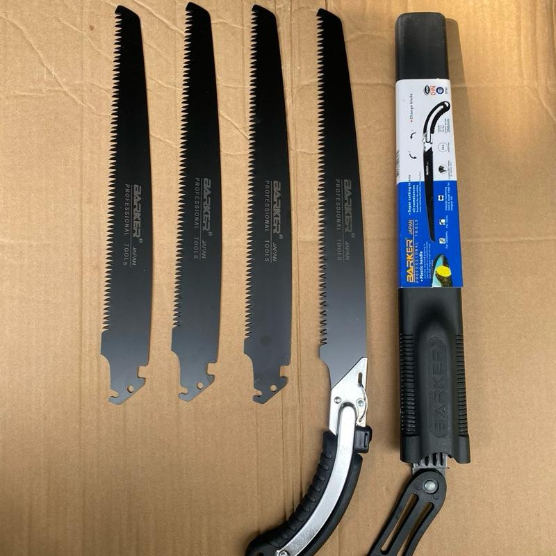 Combo 1 cưa + 3 lưỡi Barker 350mm - Cưa gỗ - cưa cây - cưa cầm tay