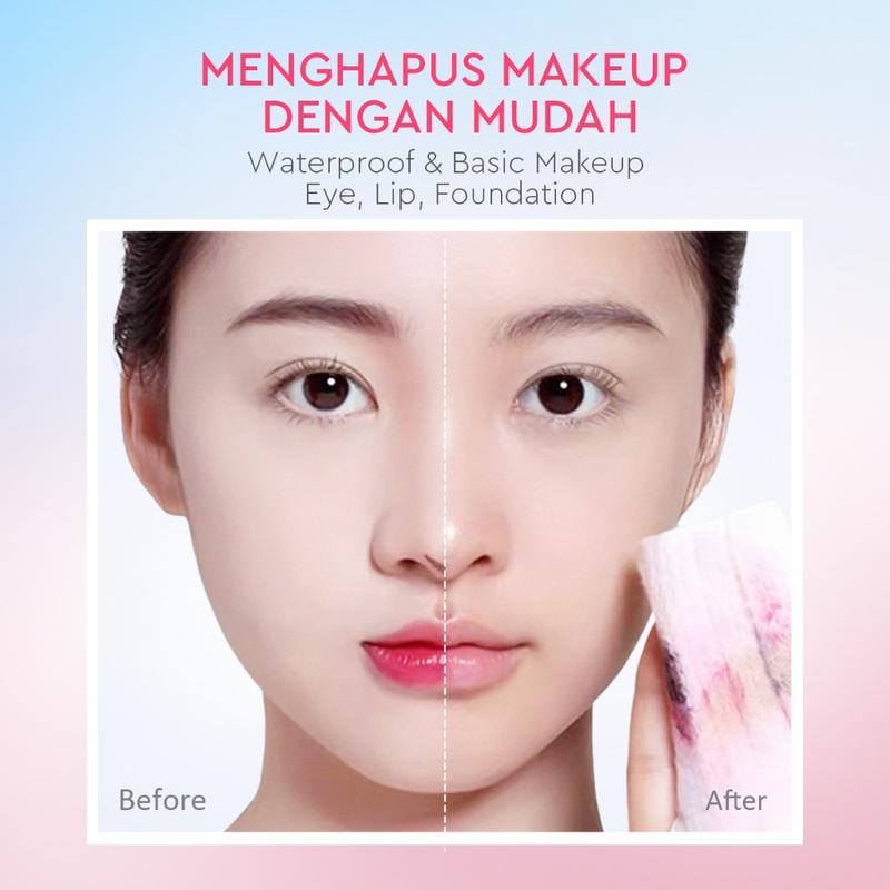 [DOUBLE CLEANSING] Glad2Glow Micellar Water Cherry Blossom gratis Glad2Glow Milk Amino Acid Cleanser 2