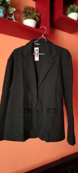 Product Review of Blazer  kantor  jas kantor wanita jumbo blazer kerja wanita Abu Hitam navy blazer jumbo wanita hitam formal wanita from S**o 1