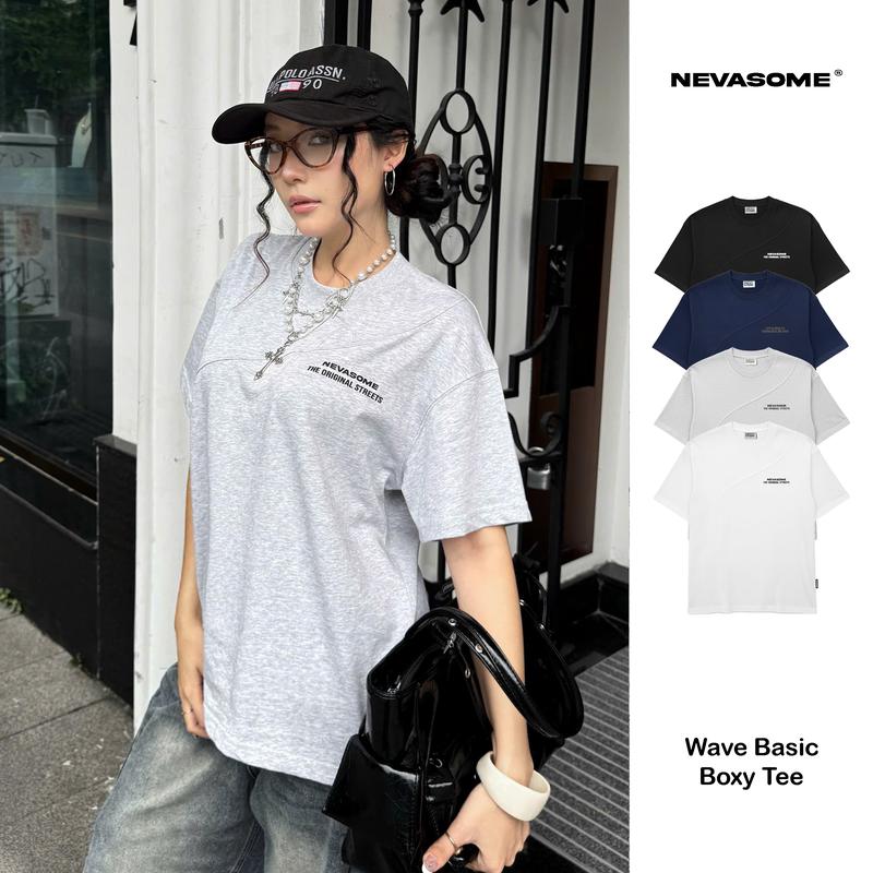Áo Thun Boxy The Original Streets Nevasome Cotton 250gsm Local Brand Tay Lỡ Form Boxy Rộng Nam Nữ Menswear Womenswear
