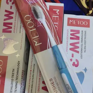 [PROMO FREE SIKAT GIGI CLEAN] METOO MW3 *3 BPOM-pemutih gigi / Gigi Cerah/ Gusi Sehat/ Nafas Segar/ Bebas Karang Gigi/ Membersihkan Noda Gigi/ Pasta Gigi Probiotik METOO MW3 Advance whitening Toothpaste