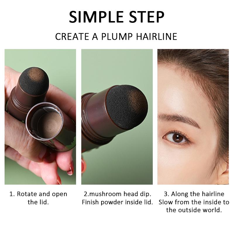 Product Introduction of FEPO Powder Repair Volume Shadow Powder Fill Forehead Hairline Natural Reissue Portable Hair Makeup Tool 22