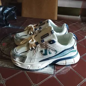 Keeping Sepatu Sneakers Pria Hitam Outdoor Sepatu Cowok Original Sepatu Jalan Keren Hiking Kekinian KSR729