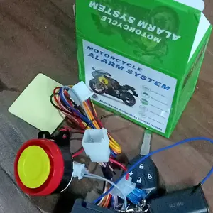 【Garansi rusak diganti】 Alarm Motor Anti Maling 12V +Remote Remot ALARM MOTOR 12 V BISASTARTER 2 REMOTE ANTI MALING SENSORGETAR ALARM ALARM MOTOR V12 BISA STARTER 2 REMOTE ANTI PERAMPASAN SENSOR GETAR SET - Universal Honda Yamaha