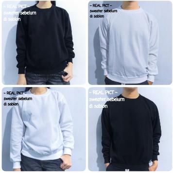 Crewneck Sweater Baju Lengan Panjang Anime One Piece Monkey D Luffy 2