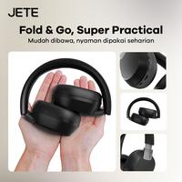 Gambar Headphone JETE SA2 Headset Bluetooth Super Bass Hi-Res Noise-Cancellation Earphone Gaming Wireless Anti Delay Spatial Audio 120 Hour Bantalan Lembut - Black dari Doran Gadget Official Kota Administrasi Jakarta Pusat 2 Tokopedia
