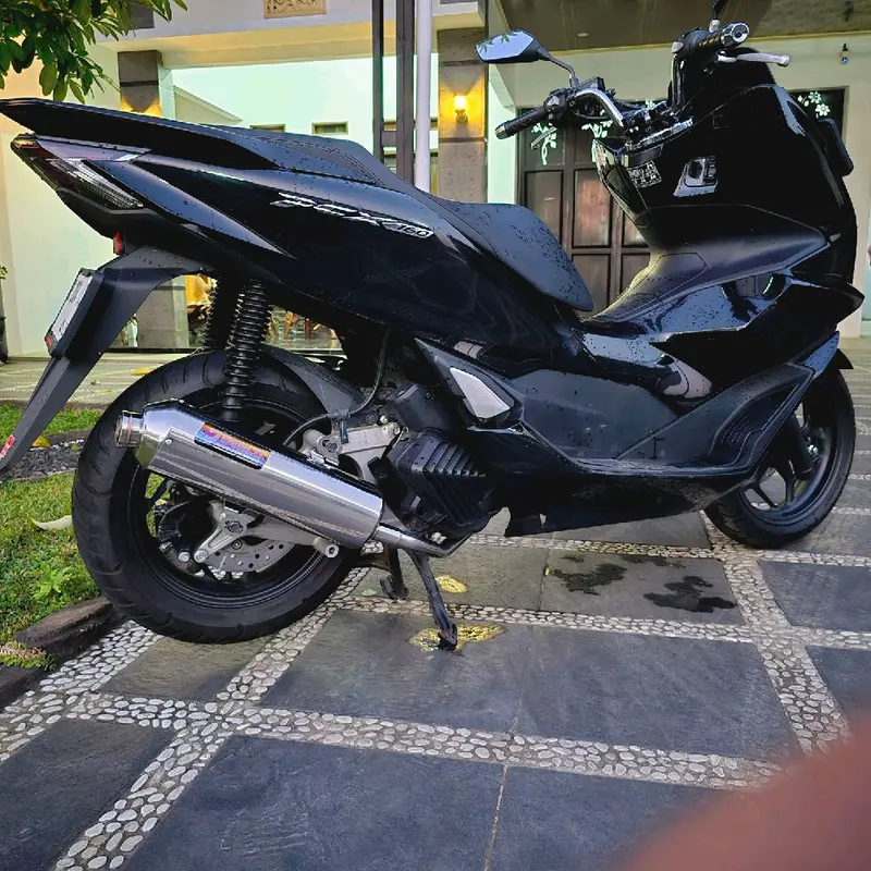 Knalpot Standar Racing JIMSCO Original Pipa 26-28mm Nmax Aerox PXC Vario Beat Mio X ride Lexi Genio copy cms Motor Mesin Motorcycle Pangkon Tabung 7