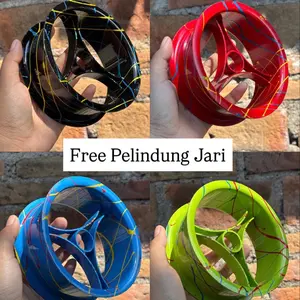 #TERLARIS# BLADU RACING GULUNGAN Layangan 4in BONUS PELINDUNG JARI